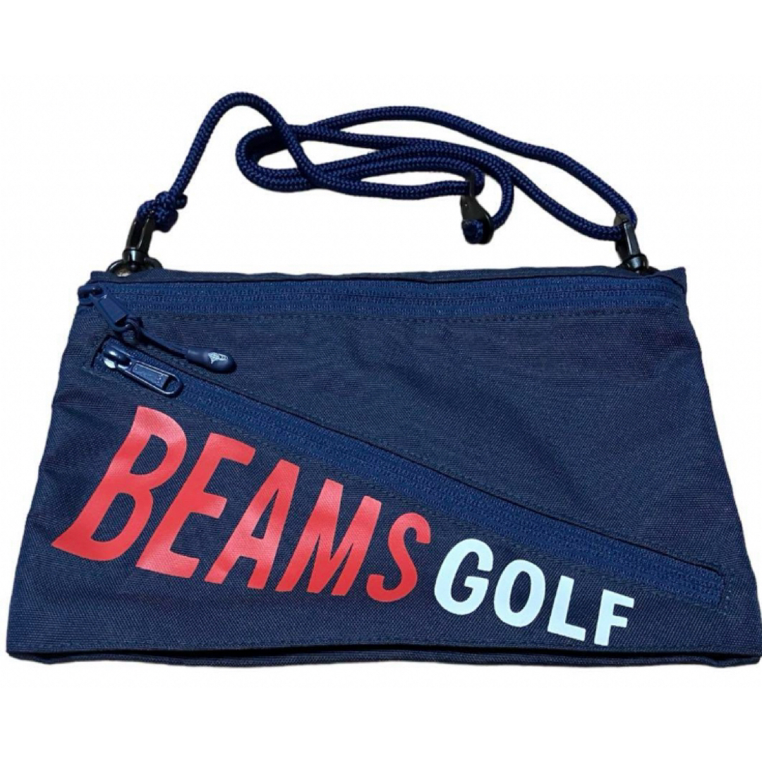 BEAMSGOLF(ビームスゴルフ)のBEAMS GOLFサコッシュ ショルダーバッグ　カートバック スポーツ/アウトドアのゴルフ(その他)の商品写真