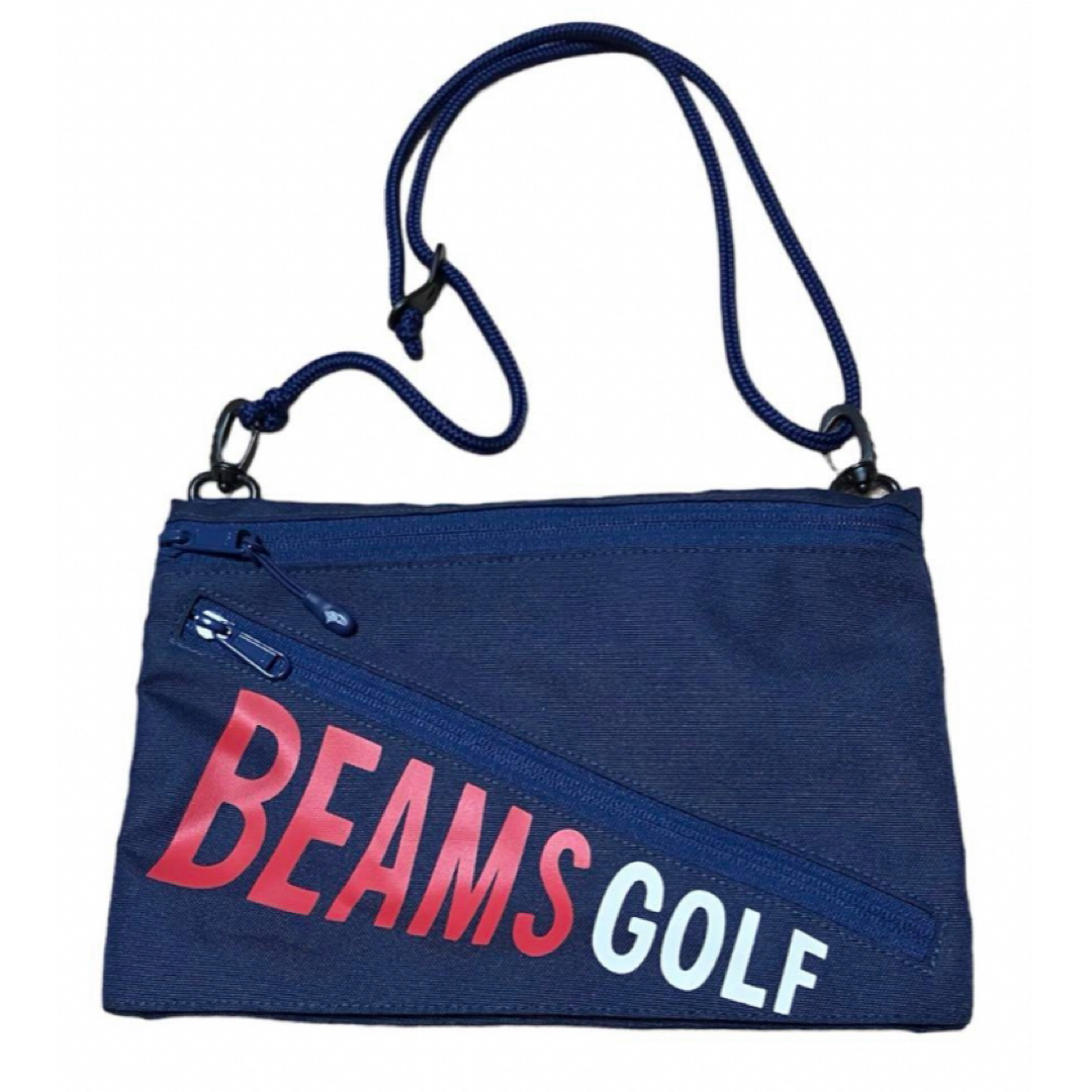 BEAMSGOLF(ビームスゴルフ)のBEAMS GOLFサコッシュ ショルダーバッグ　カートバック スポーツ/アウトドアのゴルフ(その他)の商品写真