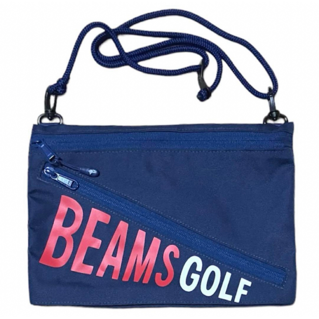 BEAMSGOLF(ビームスゴルフ)のBEAMS GOLFサコッシュ ショルダーバッグ　カートバック スポーツ/アウトドアのゴルフ(その他)の商品写真