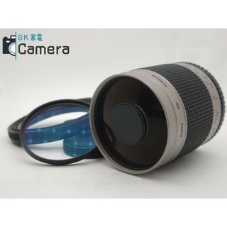 ケンコートキナー(Kenko Tokina)のKenko MC MIRROR LENS 500ｍｍ F8 ケンコー キャップ フード フィルター 付 マウントアダプター無(レンズ(単焦点))