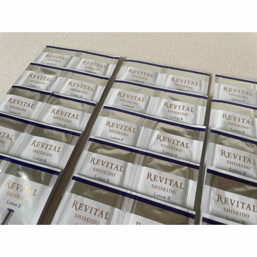 REVITAL(リバイタル)の資生堂◾️リバイタル ローション Ⅱ Ⅲ サンプル30点 未使用 コスメ/美容のキット/セット(サンプル/トライアルキット)の商品写真