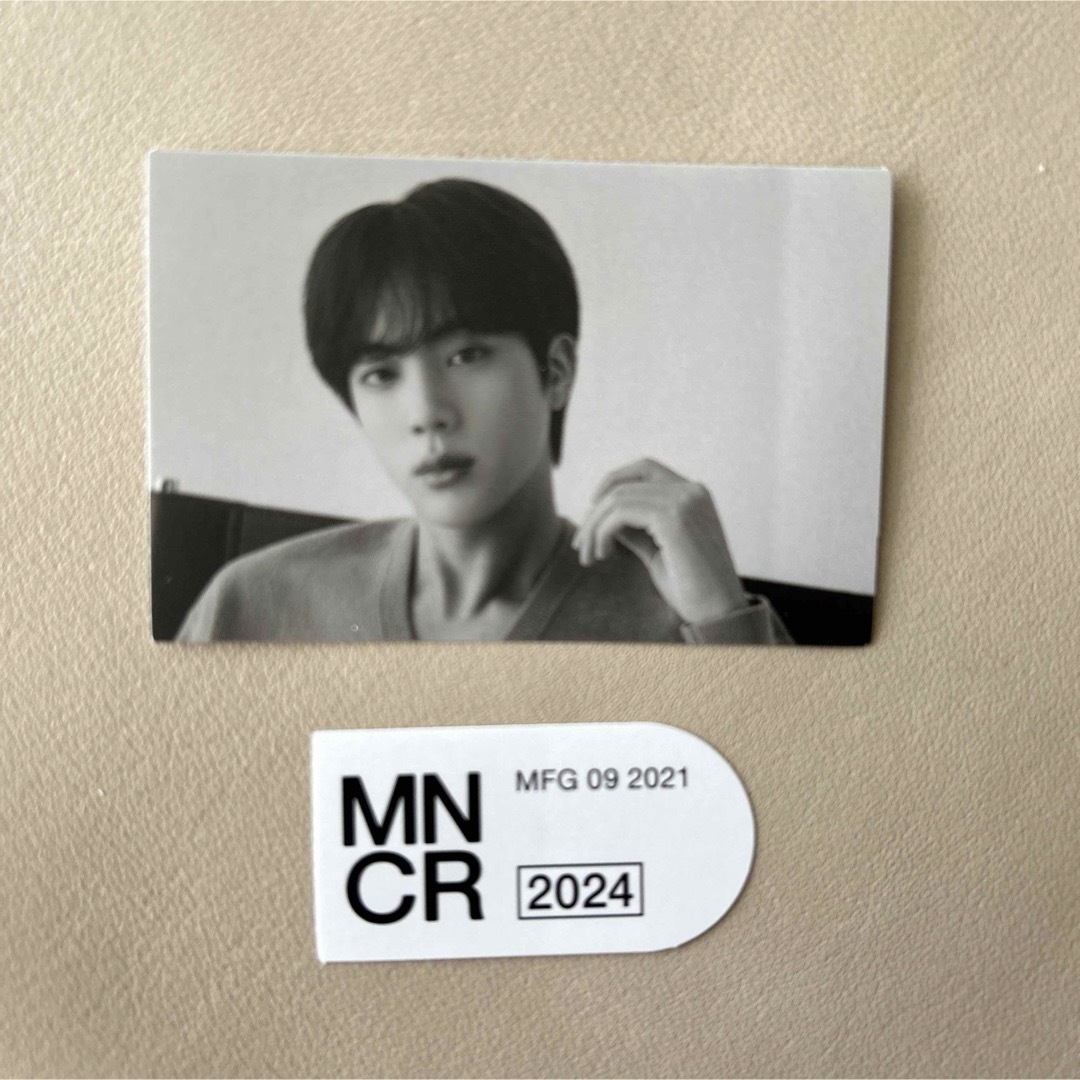 BTS MONOCHROME モノクローム　ステッカー　JIN ジン エンタメ/ホビーのタレントグッズ(アイドルグッズ)の商品写真