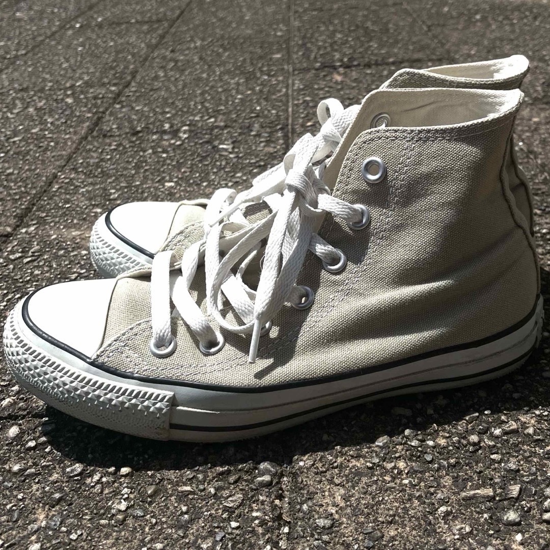 CONVERSE(コンバース)のコンバース　ベージュ　スニーカー　レディース レディースの靴/シューズ(スニーカー)の商品写真