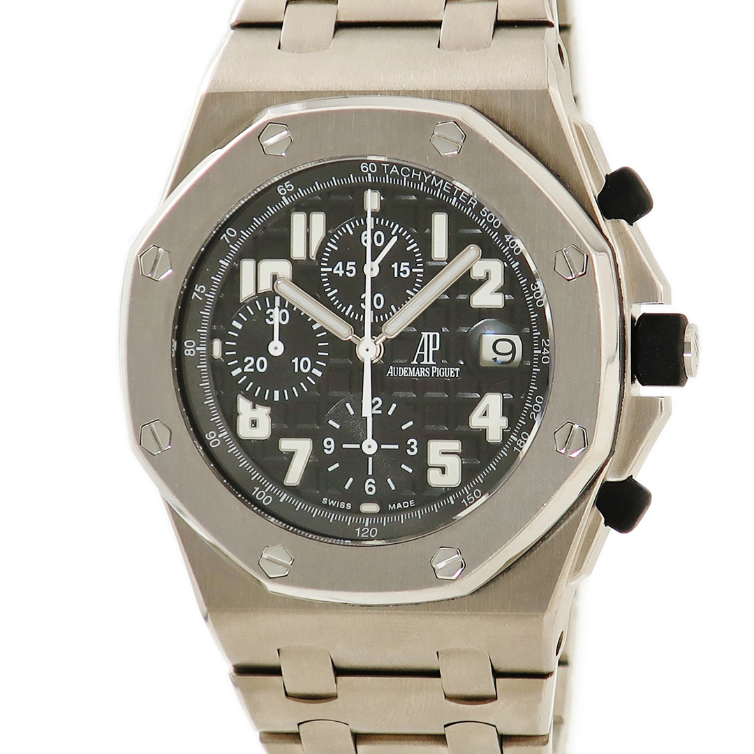 AUDEMARS PIGUET(オーデマピゲ)のオーデマピゲ  ロイヤルオーク オフショア クロノグラフ 25721TI メンズの時計(腕時計(アナログ))の商品写真