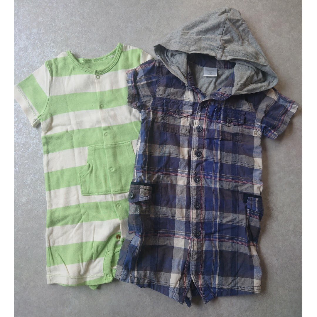 babyGAP(ベビーギャップ)のbabyGap　ロンパースセット キッズ/ベビー/マタニティのベビー服(~85cm)(カバーオール)の商品写真