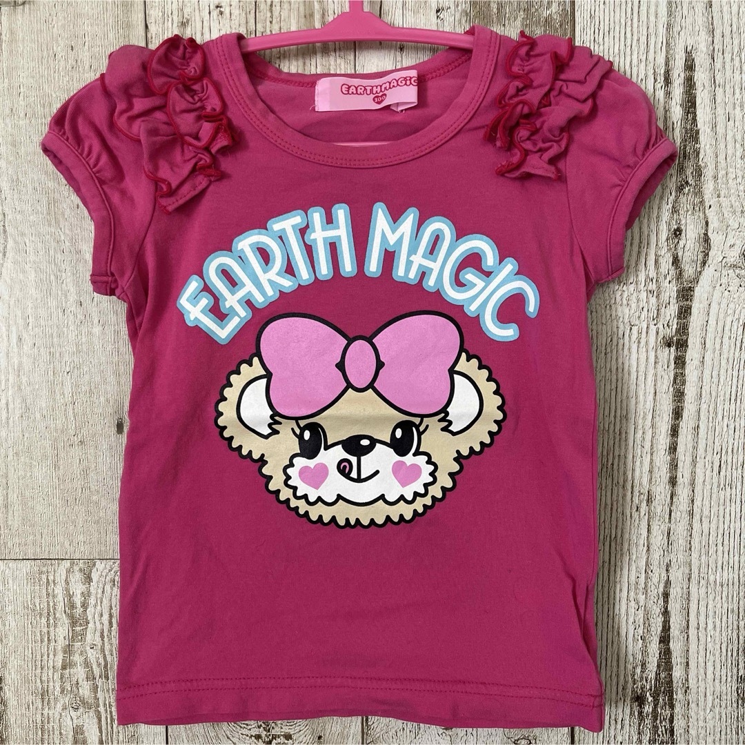 EARTHMAGIC(アースマジック)のアース1 キッズ/ベビー/マタニティのキッズ服女の子用(90cm~)(Tシャツ/カットソー)の商品写真