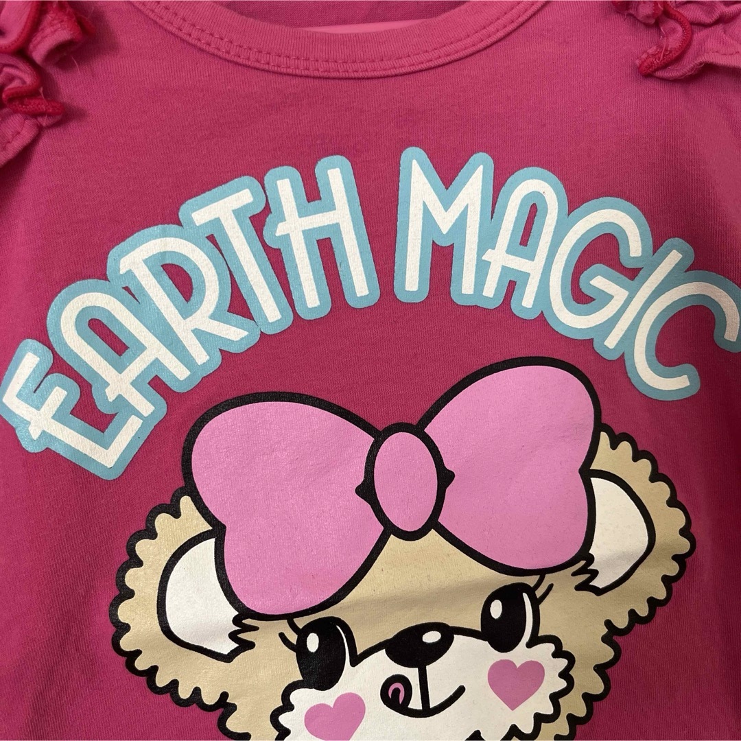 EARTHMAGIC(アースマジック)のアース1 キッズ/ベビー/マタニティのキッズ服女の子用(90cm~)(Tシャツ/カットソー)の商品写真