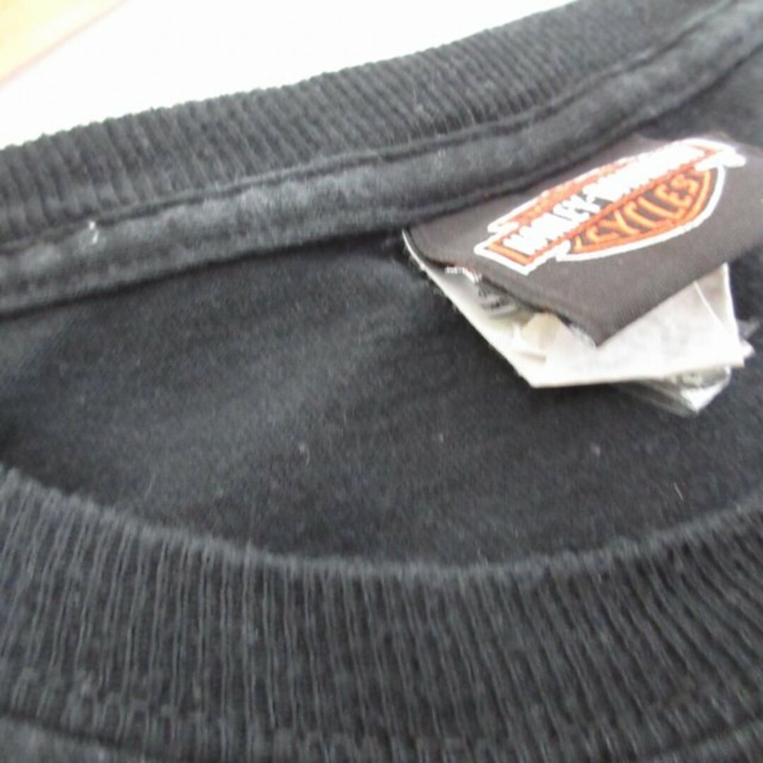 KITH ゲリラヴィンテージ ハーレーダビッドソン プリントTシャツ 黒 XL メンズのトップス(Tシャツ/カットソー(半袖/袖なし))の商品写真