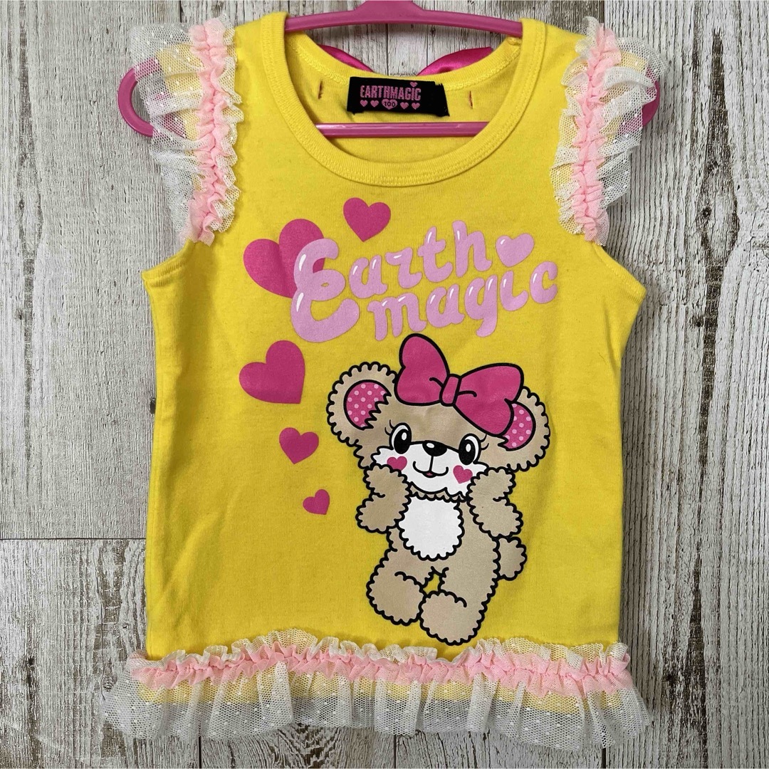 EARTHMAGIC(アースマジック)のアース2 キッズ/ベビー/マタニティのキッズ服女の子用(90cm~)(Tシャツ/カットソー)の商品写真