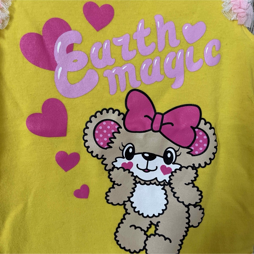 EARTHMAGIC(アースマジック)のアース2 キッズ/ベビー/マタニティのキッズ服女の子用(90cm~)(Tシャツ/カットソー)の商品写真