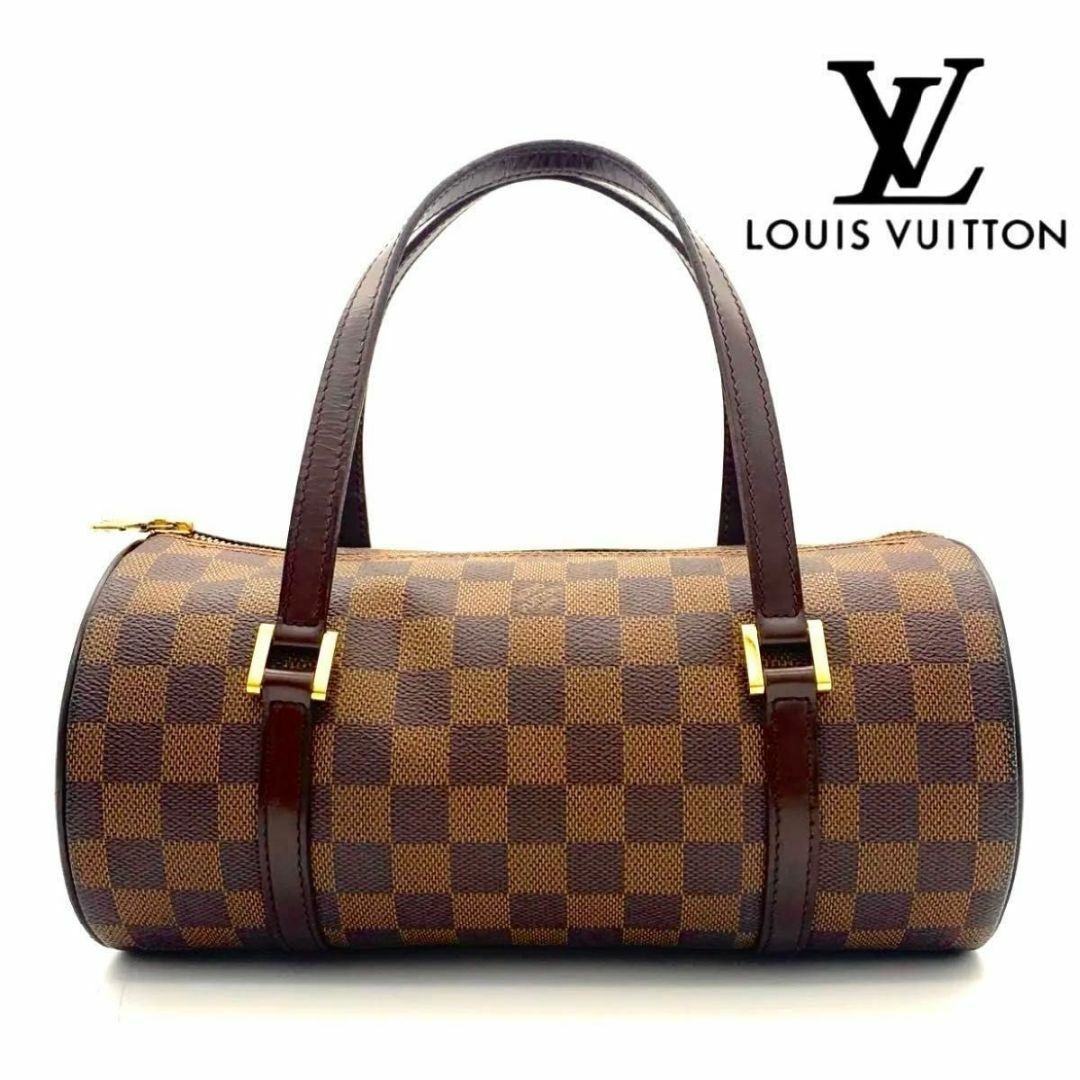 LOUIS VUITTON(ルイヴィトン)の ルイヴィトン ダミエ パピヨン PM ハンドバッグ E32 レディースのバッグ(ハンドバッグ)の商品写真