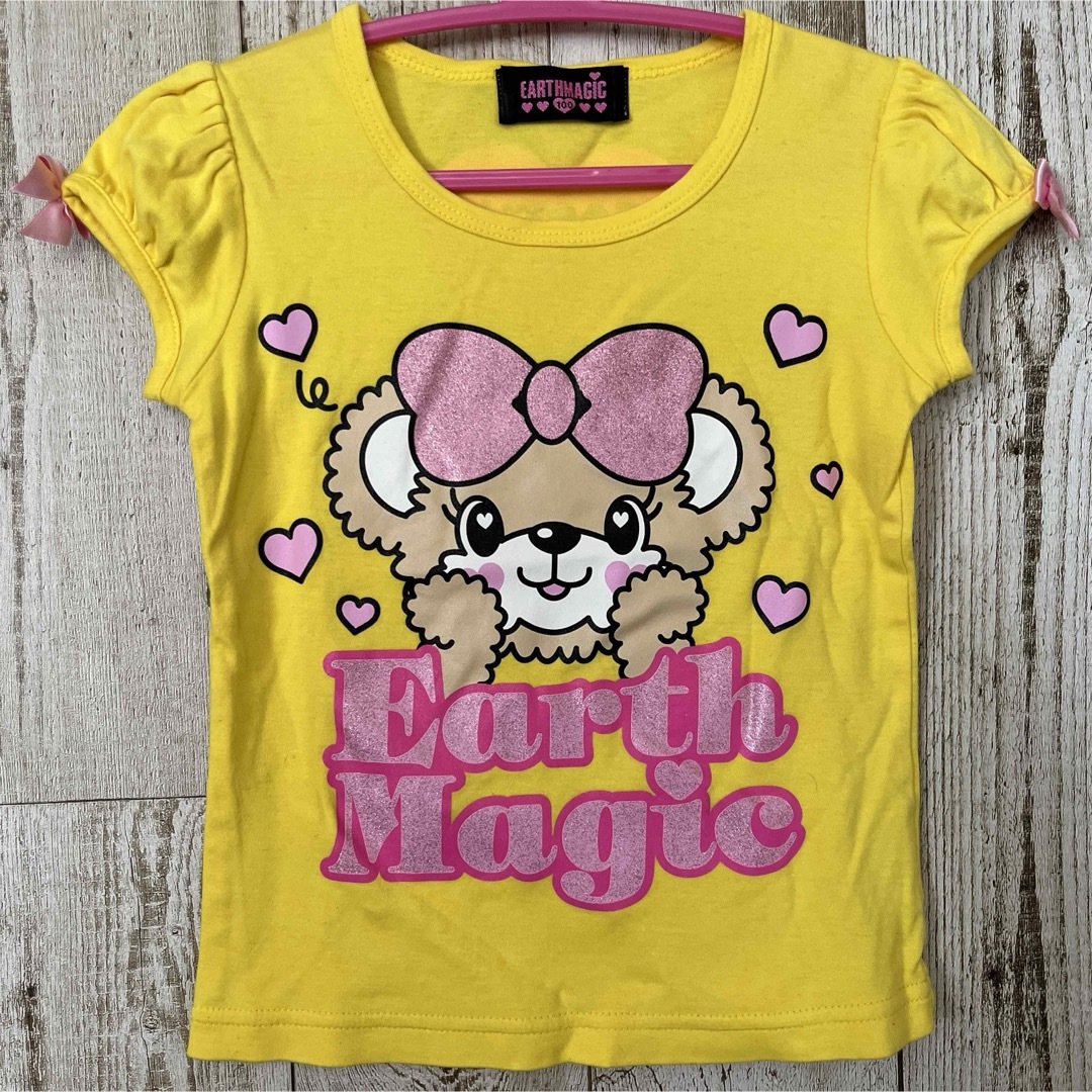 EARTHMAGIC(アースマジック)のアース3 キッズ/ベビー/マタニティのキッズ服女の子用(90cm~)(Tシャツ/カットソー)の商品写真