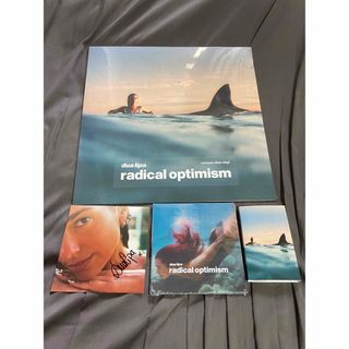 DUA LIPA radical optimism 4点セット　サイン　新品(ポップス/ロック(洋楽))