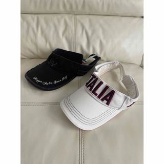 カッパ(Kappa)のkappa golf バイザー 2個セット クリーニング済(その他)