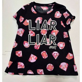 Juicy Couture - 【ジューシークチュール】ガールズ　半袖Tシャツ　ダイヤモンド　7 120cm