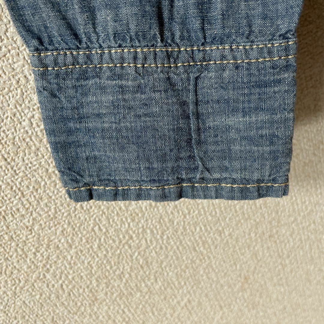 GAP(ギャップ)のT2 GAPJEANS ヴィンテージギャップデニムシャツ長袖　Mメンズ メンズのトップス(Tシャツ/カットソー(七分/長袖))の商品写真