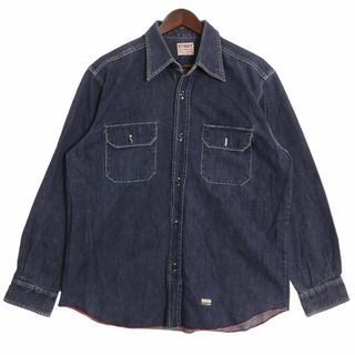 ステューシー(STUSSY)のStussy 90s USA製 デニムシャツ 長袖シャツ OLD Stussy(シャツ)