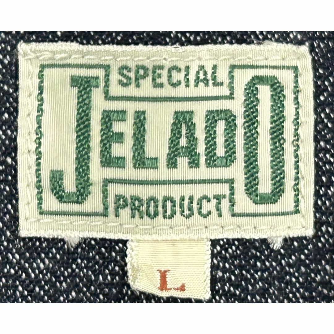 JELADO(ジェラード)の＊JELADO ギャランティー インディゴ シャンブレー 半袖 ワークシャツ L メンズのトップス(シャツ)の商品写真