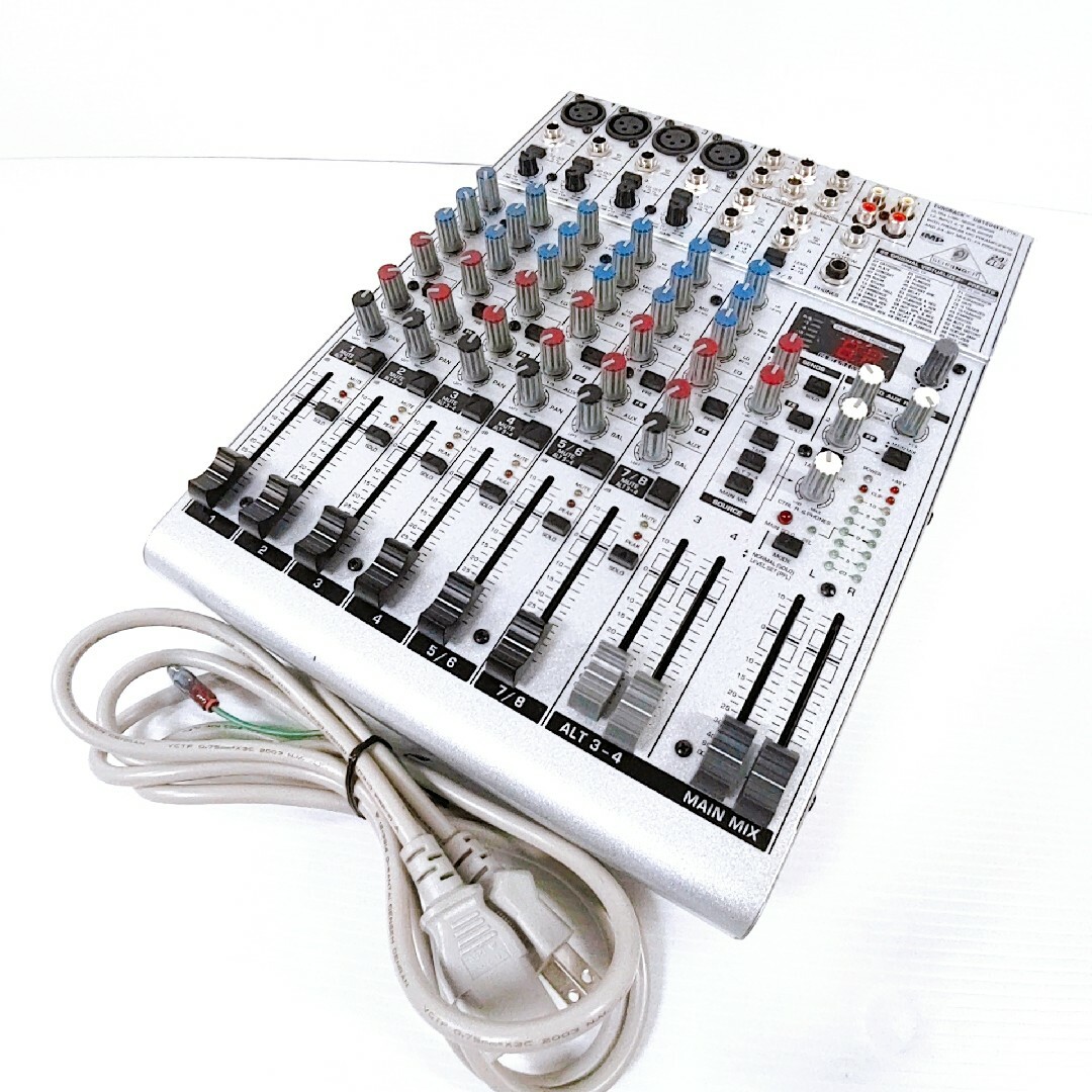 【動作品】ベリンガー　EURORACK UB1204FX-PROアナログミキサー 楽器のレコーディング/PA機器(ミキサー)の商品写真