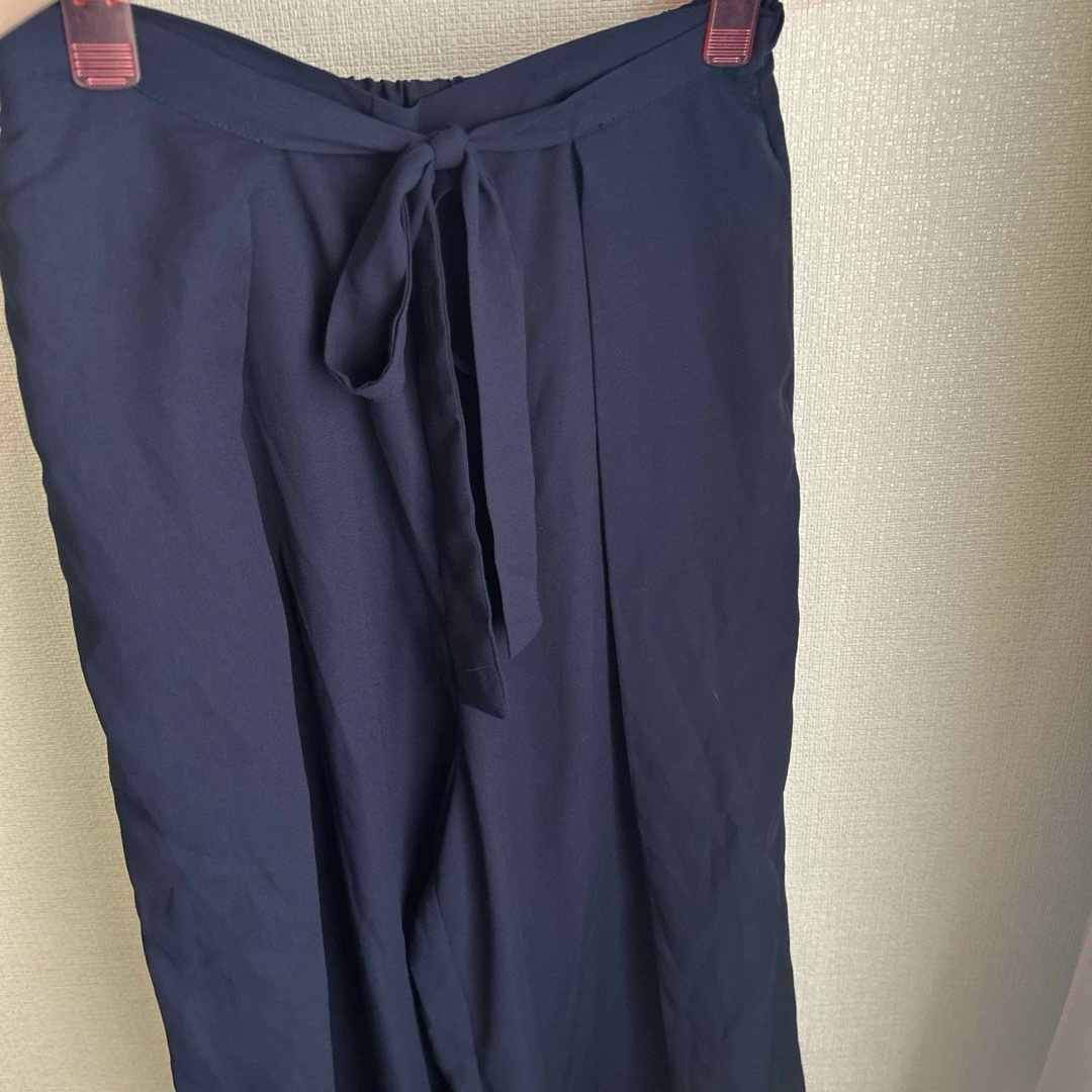 GU(ジーユー)のGU XL スカーチョガウチョワイドパンツ ネイビー　 レディースのパンツ(その他)の商品写真