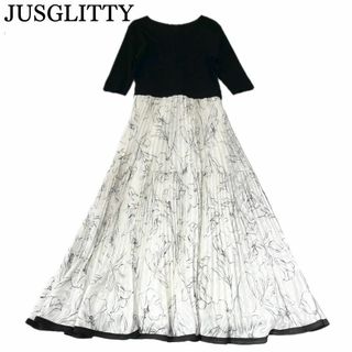 JUSGLITTY - 美品✨ ジャスグリッティー エアリージャガードドッキングワンピース 2