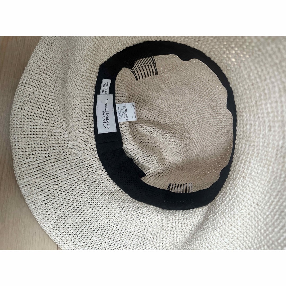 CA4LA(カシラ)のCA4LA カシラ✴︎LOLA7✴︎麦わら帽子✴︎送料無料 レディースの帽子(麦わら帽子/ストローハット)の商品写真