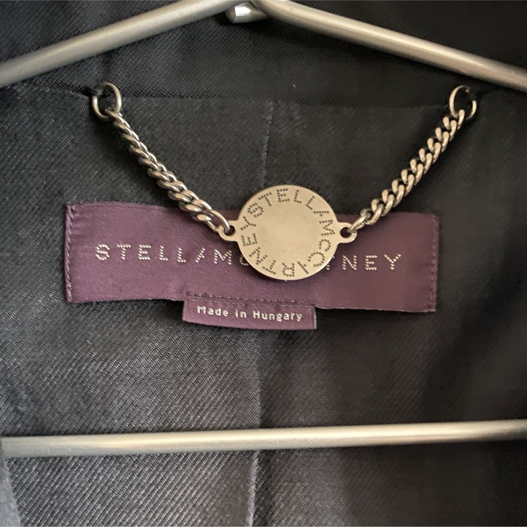 Stella McCartney(ステラマッカートニー)のStella McCartney ステラマッカートニー　ジャケット　ブラック38 レディースのジャケット/アウター(テーラードジャケット)の商品写真