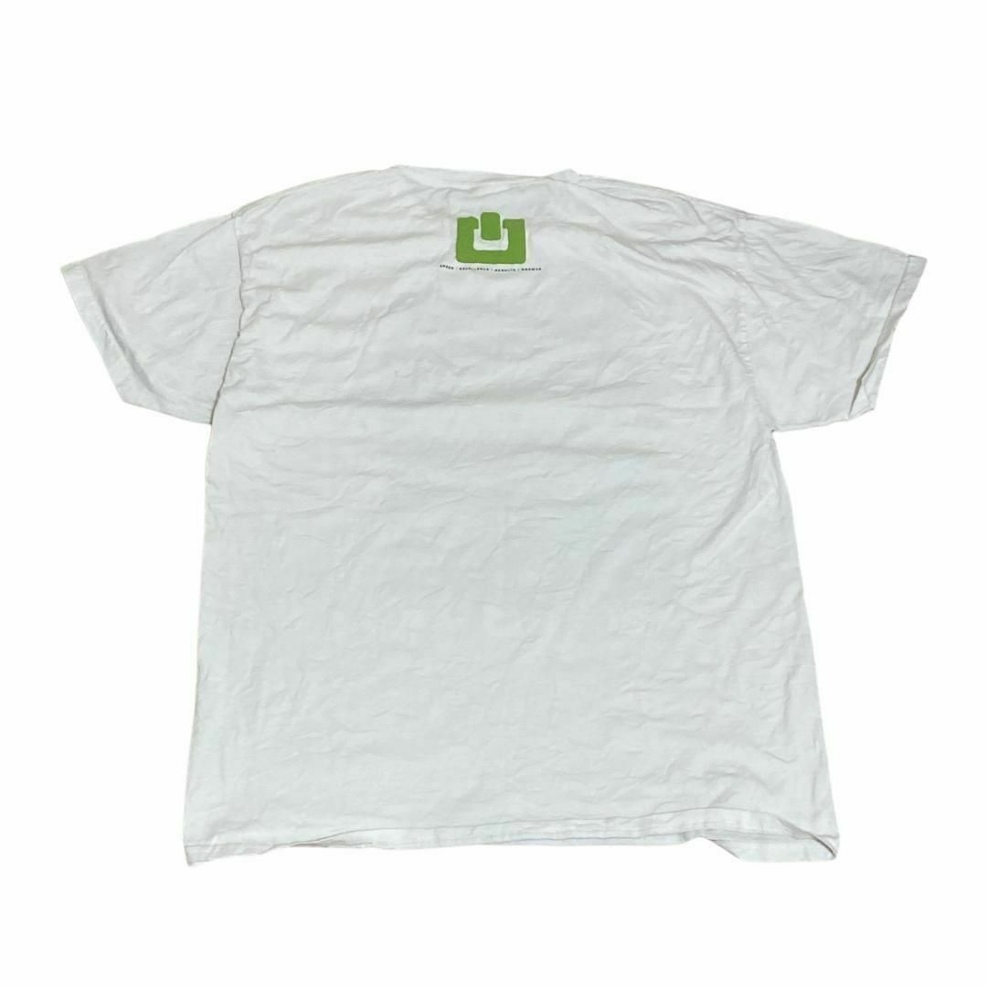 Hanes(ヘインズ)のHanes 半袖Tシャツ TECOBI US企業 ソフトウェア 白T c49 メンズのトップス(Tシャツ/カットソー(半袖/袖なし))の商品写真