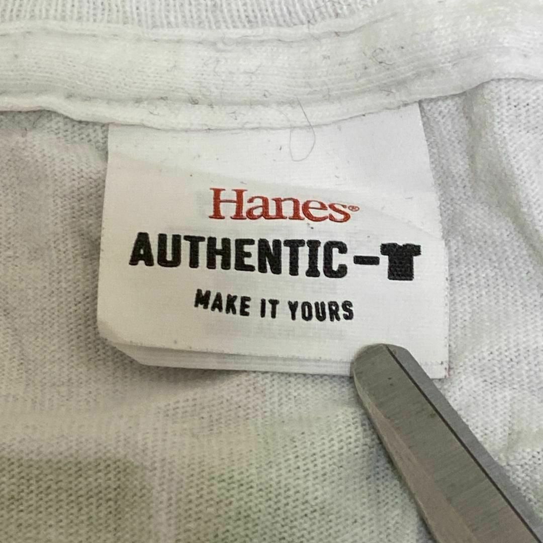 Hanes(ヘインズ)のHanes 半袖Tシャツ TECOBI US企業 ソフトウェア 白T c49 メンズのトップス(Tシャツ/カットソー(半袖/袖なし))の商品写真