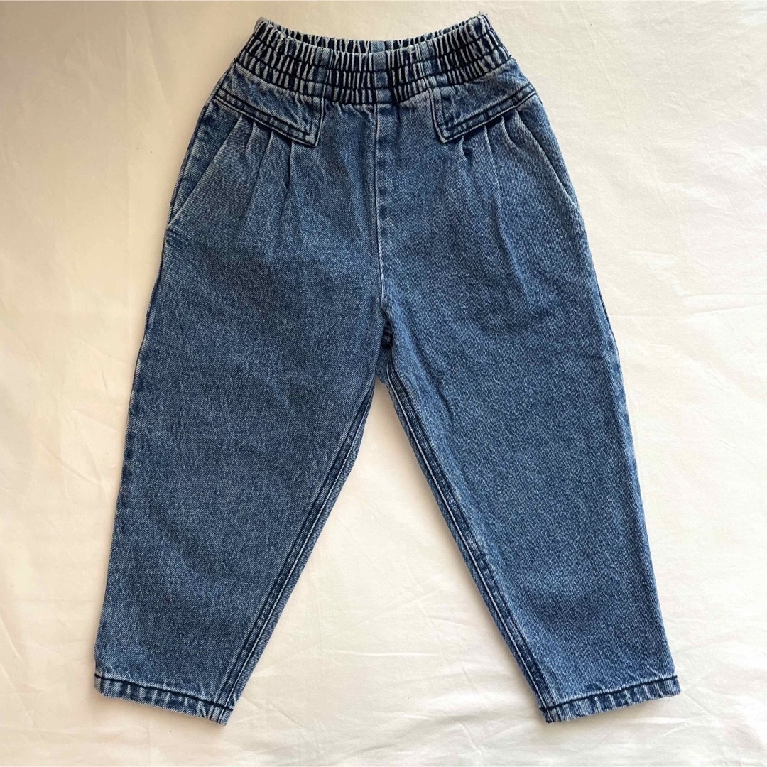 SOOR PLOOM(ソーアプルーム)のSoor Ploom Retro Jean, Blue Denim 3y キッズ/ベビー/マタニティのキッズ服女の子用(90cm~)(パンツ/スパッツ)の商品写真