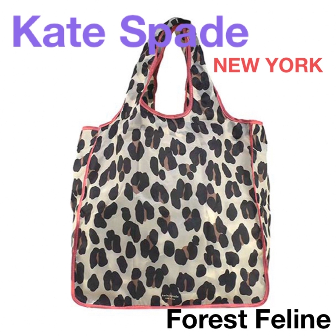 kate spade new york(ケイトスペードニューヨーク)のKate Spade NEW YORK TOTE Forest Feline レディースのバッグ(エコバッグ)の商品写真