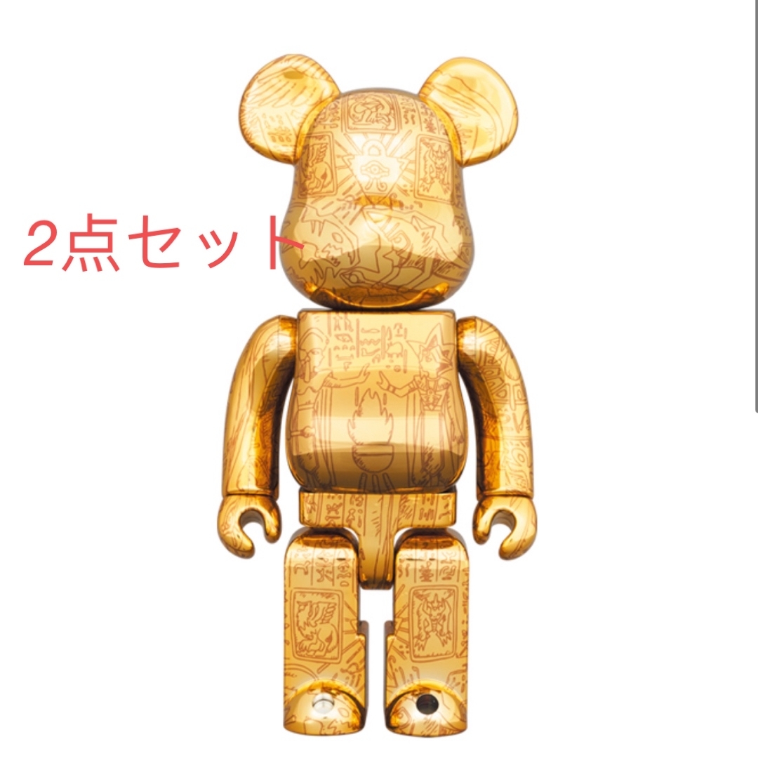 BE@RBRICK(ベアブリック)のBE@RBRICK 遊戯王デュエルモンスターズ 千年パズル 400％ 2点セット エンタメ/ホビーのフィギュア(その他)の商品写真