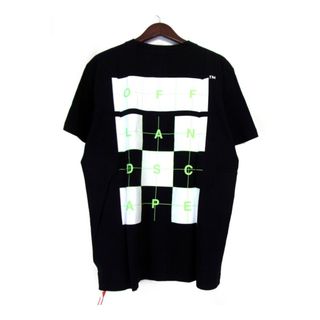 OFF-WHITE - オフホワイト OFF WHITE ■ 【 OMAA027G20JER031 】 バック プリント Tシャツ　33375