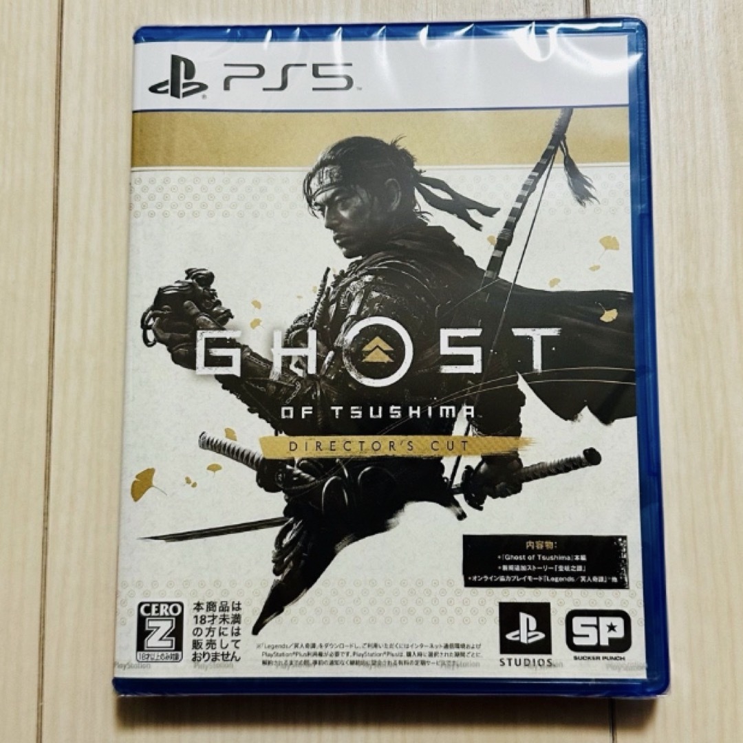 PlayStation(プレイステーション)の【新品未開封】Ghost of Tsushima ゴーストオブツシマ PS5 エンタメ/ホビーのゲームソフト/ゲーム機本体(家庭用ゲームソフト)の商品写真