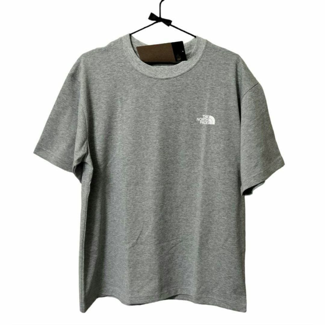 THE NORTH FACE(ザノースフェイス)の【新品】THE NORTH FACE Switching Logo XL グレー メンズのトップス(Tシャツ/カットソー(半袖/袖なし))の商品写真