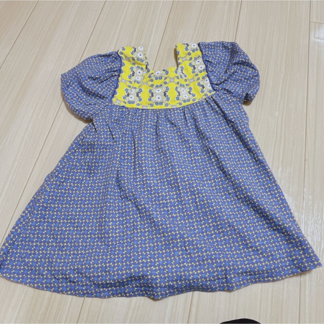 ZARA(ザラ)のzarababy プリント柄ワンピース　92cm キッズ/ベビー/マタニティのキッズ服女の子用(90cm~)(ワンピース)の商品写真