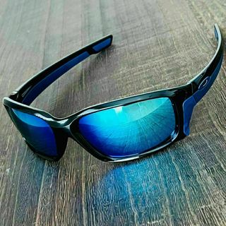 Oakley - サングラス オークリー ストレートリンク サファイア ミラー ブラック ブルー