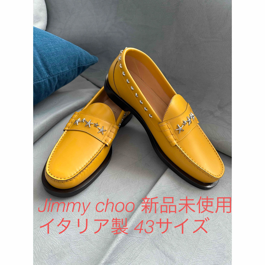 JIMMY CHOO(ジミーチュウ)のJimmy choo  イタリア製  43サイズ 新品未使用 メンズの靴/シューズ(その他)の商品写真