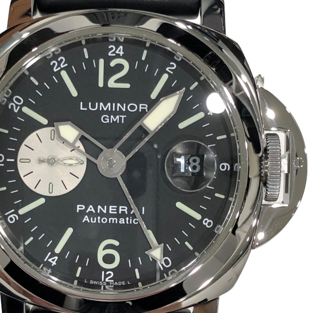 PANERAI(パネライ)の　パネライ PANERAI ルミノールGMT PAM00088 ブラック SS メンズ 腕時計 メンズの時計(その他)の商品写真