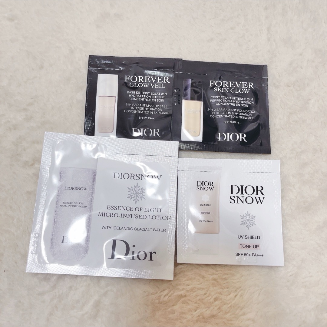 Christian Dior(クリスチャンディオール)のDior ディオール サンプルセット コスメ/美容のベースメイク/化粧品(化粧下地)の商品写真