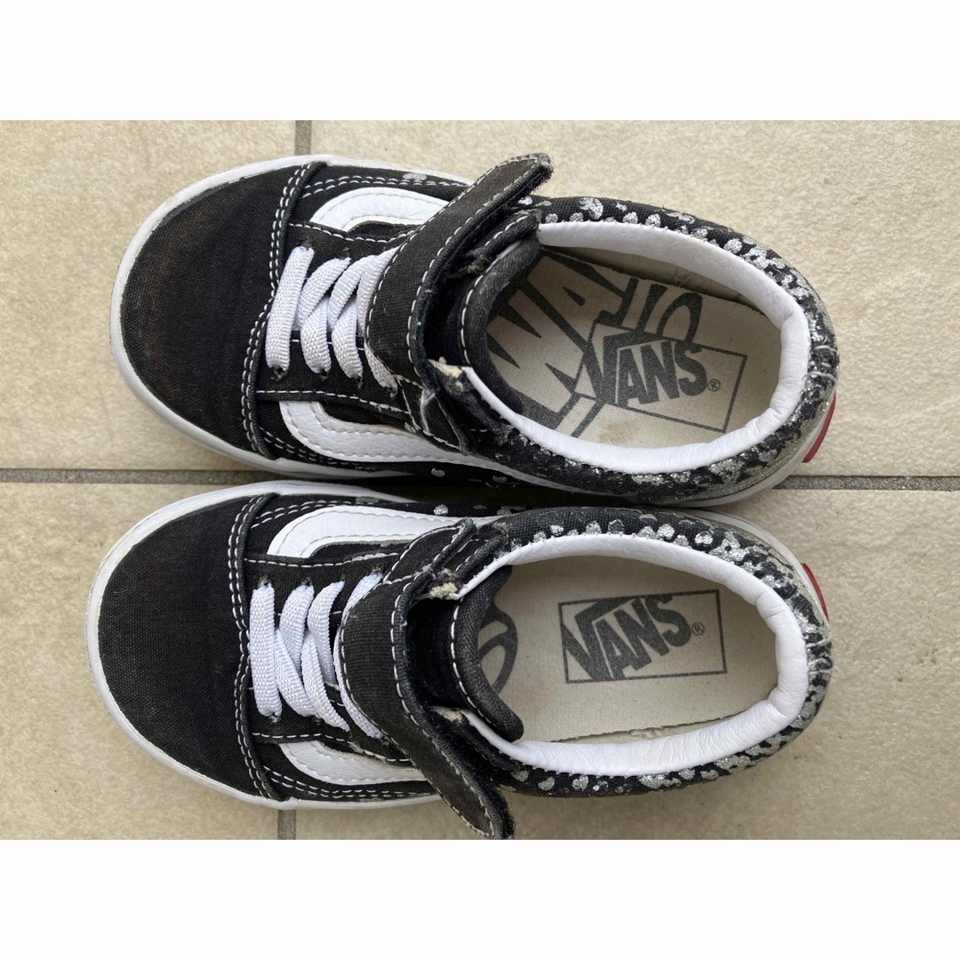 vans スニーカー  17cm ラメハート キッズ/ベビー/マタニティのキッズ靴/シューズ(15cm~)(スニーカー)の商品写真