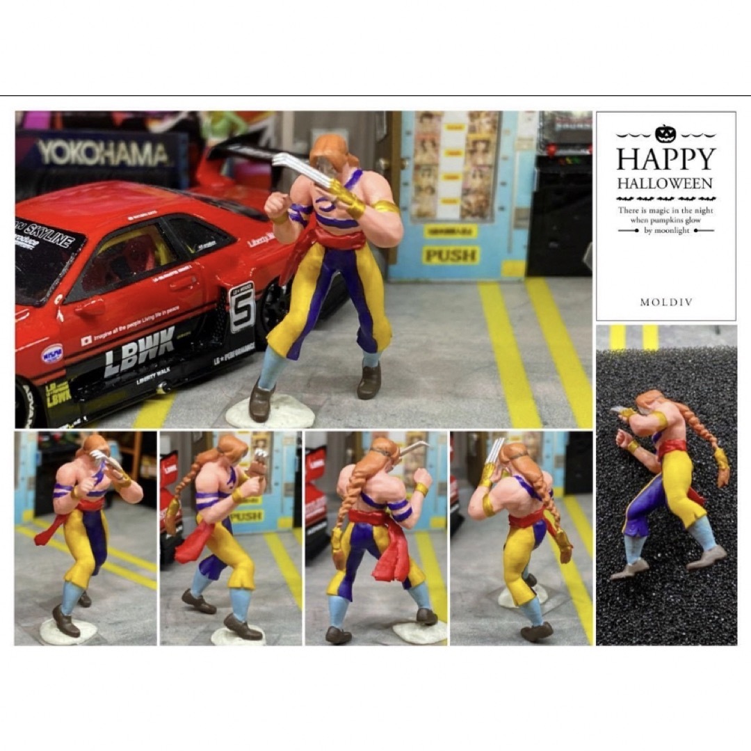 1:64　バルログ 似　フィギュア　ストリートファイタートミカサイズ日本未発売 ハンドメイドのおもちゃ(フィギュア)の商品写真