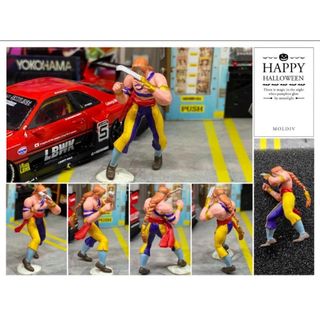 1:64　バルログ 似　フィギュア　ストリートファイタートミカサイズ日本未発売(フィギュア)