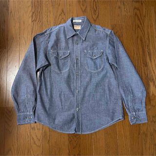 シュガーケーン(Sugar Cane)のSUGAR CANE シュガーケーン　BEAMS 長袖シャツ　men's L(シャツ)