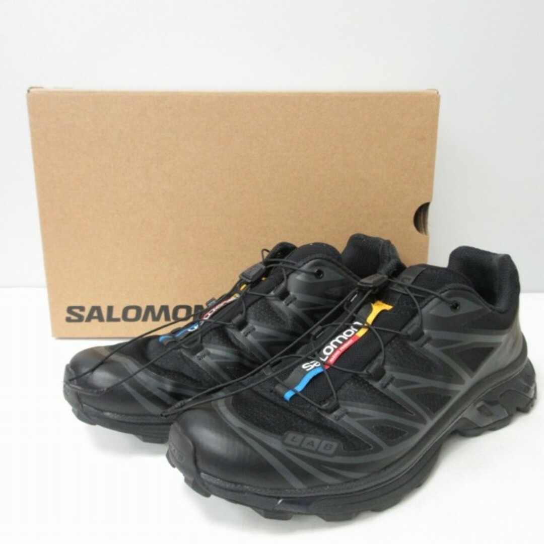 SALOMON(サロモン)のサロモン 美品 XT-6 410866 ブラック 黒 US9.5 27.5㎝ メンズの靴/シューズ(スニーカー)の商品写真