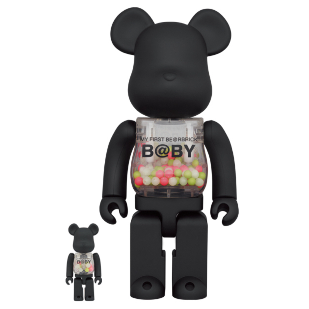 BE@RBRICK(ベアブリック)のB@BY MATT BLACK Ver. 100％ & 400％ エンタメ/ホビーのフィギュア(その他)の商品写真