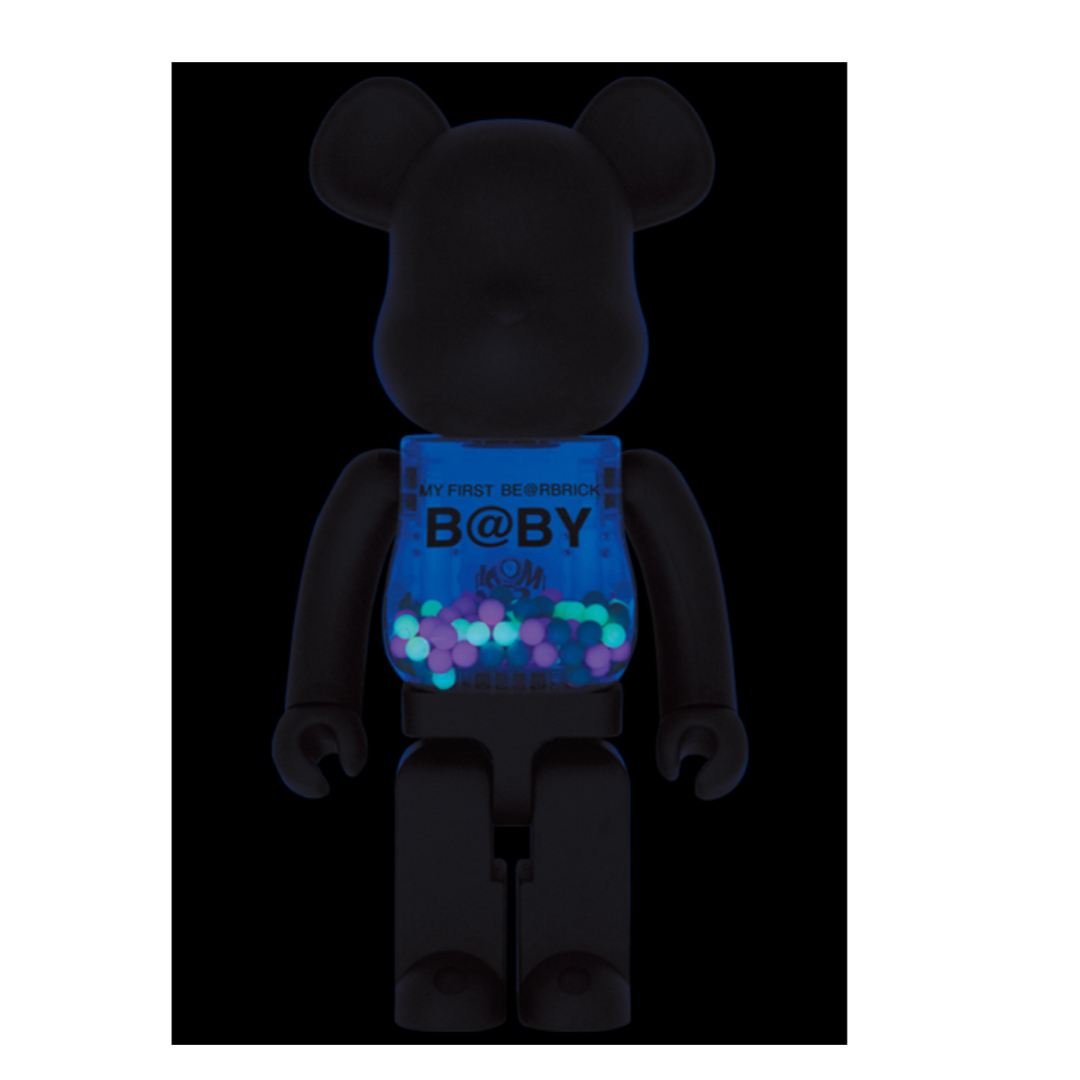 BE@RBRICK(ベアブリック)のB@BY MATT BLACK Ver. 100％ & 400％ エンタメ/ホビーのフィギュア(その他)の商品写真