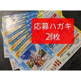 キッコーマン✕デルモンテ✕フジ共同企画　 東京ディズニーリゾート応募ハガキ21枚(その他)