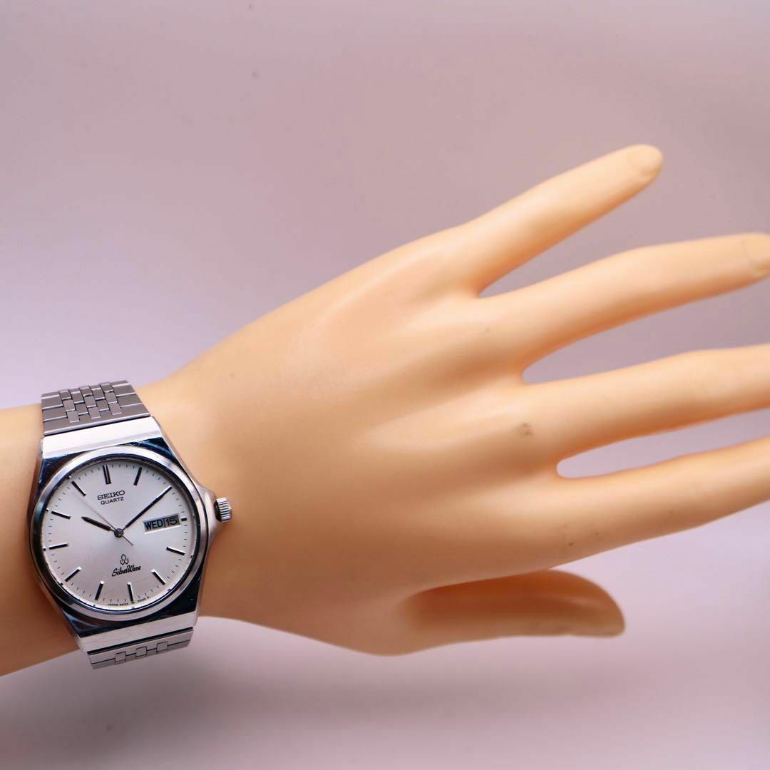 SEIKO(セイコー)の良品 SEIKO シルバーウェーブ デイデイト ラウンド メンズ腕時計 840 メンズの時計(腕時計(アナログ))の商品写真