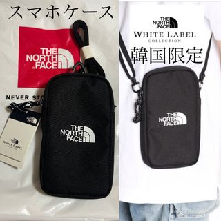 ザノースフェイス(THE NORTH FACE)のノースフェイス スマホ ショルダーバッグ スマホケース　ホワイトレーベル海外限定(ショルダーバッグ)